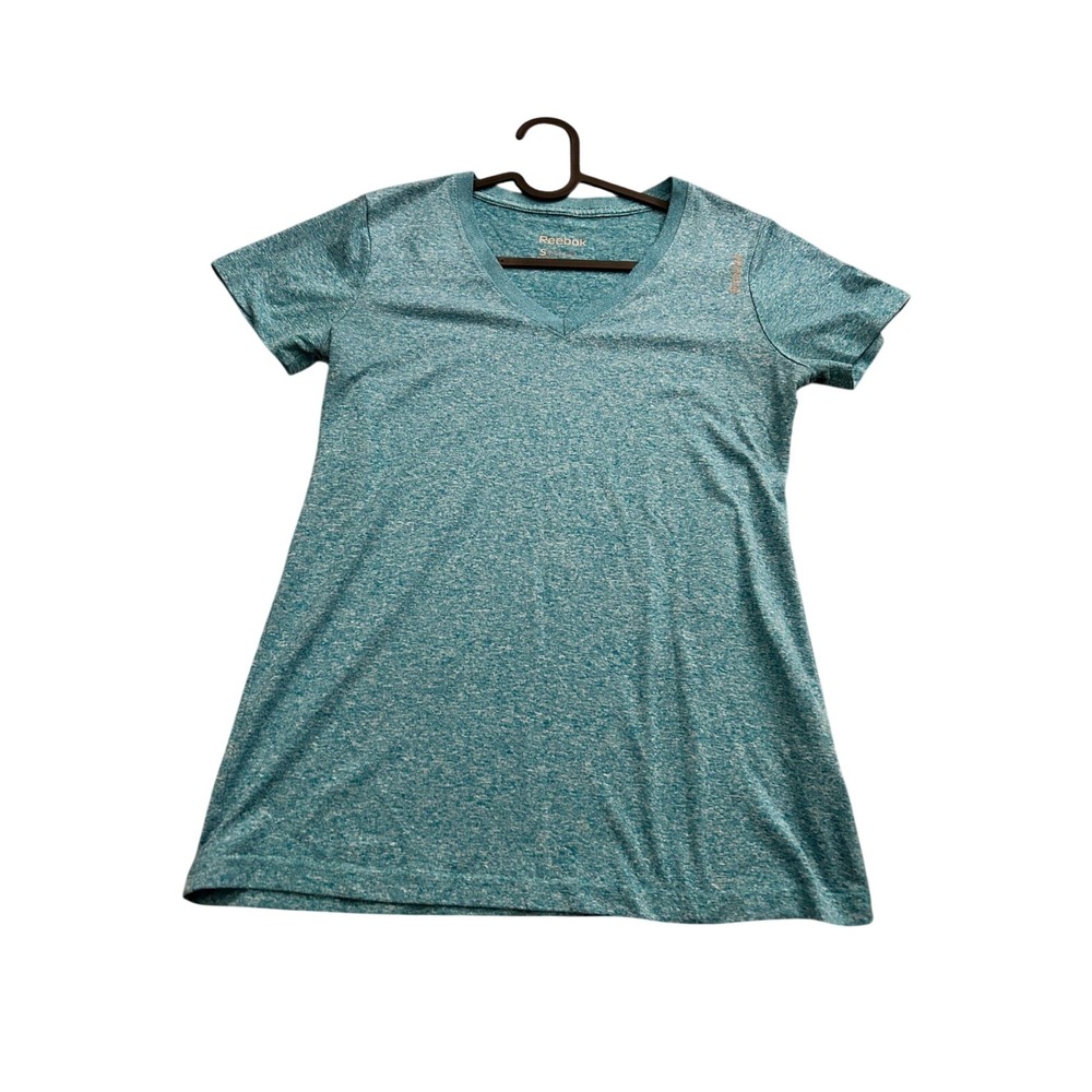 Reebok V-Neck Womens T-Shirt Size Small